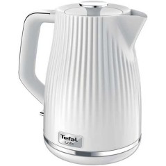 Tefal Loft Kettle 17L - Stylish White with Chrome Details for Perfect Boiling Experience